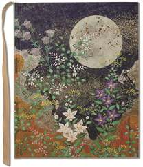 Livre d'or lune d'automne 18.5 x 23 cm