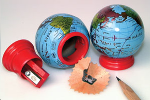 TAILLE-CRAYONS GLOBE 21 pieces = 1 boite