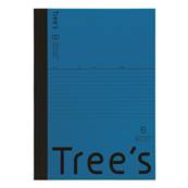 Trees notebook 60 pages B5 bleu marine