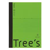 Trees notebook 60 pages B5 vert clair