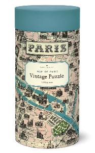Puzzle 1000 pièces plan de Paris 55 x 70 cm