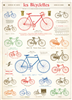 poster - affiche cavallini bicyclette